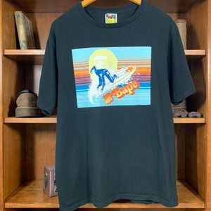 Bape Undefeated Vintage Surfing Monkey Tee